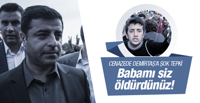 Ümraniye'deki cenazede PKK'ya tepki