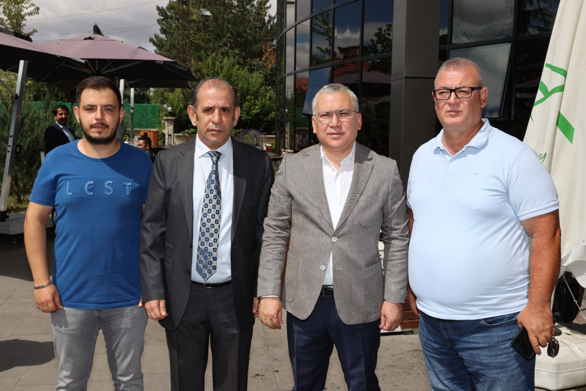 Sivas Valisi Şimşek, gazeteciler ile 24 Temmuz Gazeteciler ve Basın Bayramında biraraya geldi 