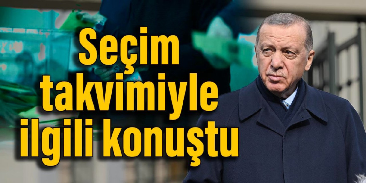 Erdoğan, seçim takvimiyle ilgili konuştu