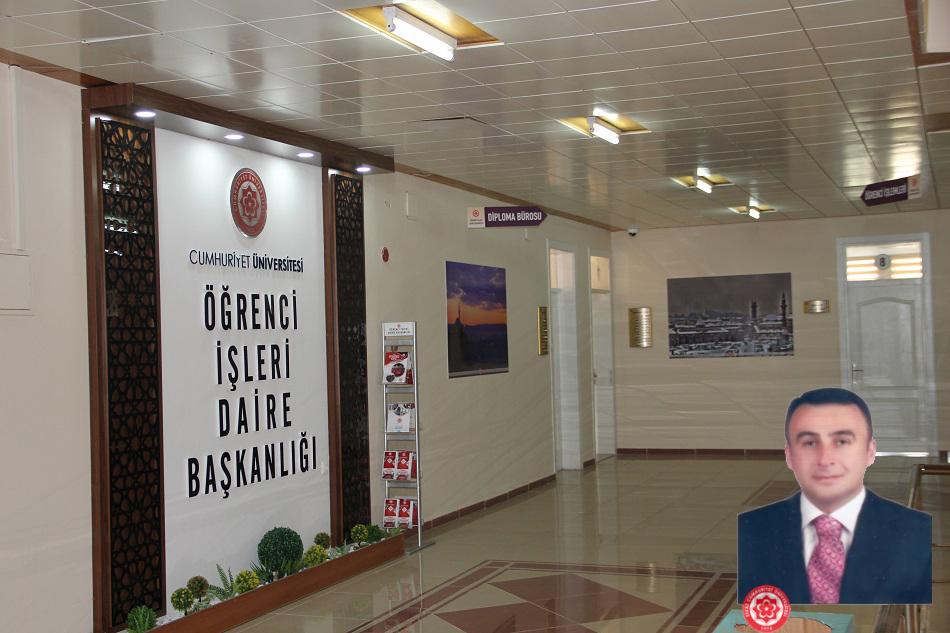 Mehmet Hilmi Kadıoğlu Öğrenci İşleri Daire Başkanlığına Asaleten Atandı