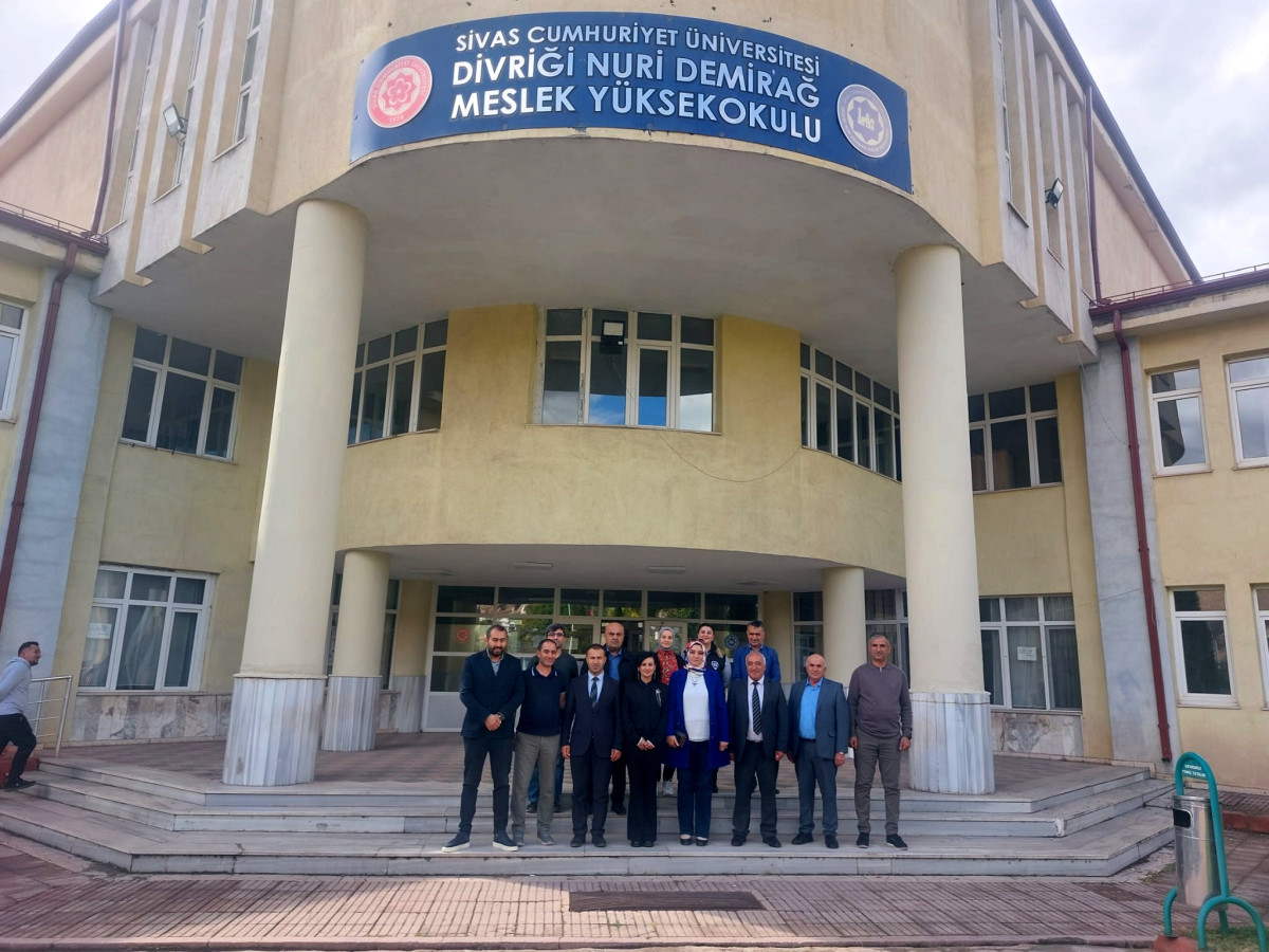Eğitim Bir-Sen 2 No’lu Şube’den Divriği MYO’ya anlamlı ziyaret