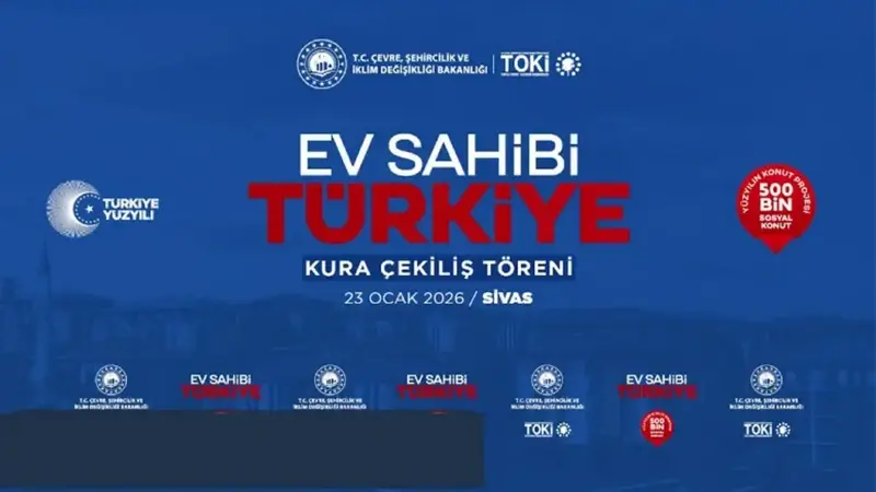 Sivas TOKİ kura çekimi yapıldı...