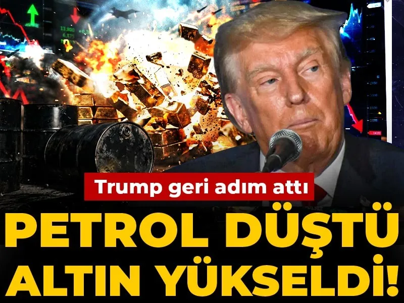 Trump geri adım attı altın anında yükseldi