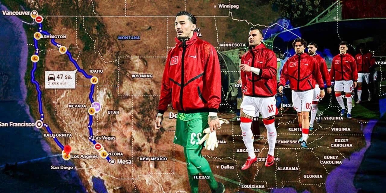 Milli Takım 3 maç için 8 bin 700 km gidecek