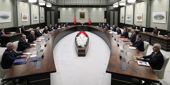 Cumhurbaşkanlığı Kabinesi toplandı