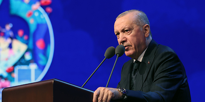 Erdoğan: Savaşların bedelini masum çocuklar ödüyor