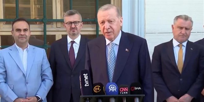 Bayram namazı sonrası Erdoğan'dan Gazze ve Filistin mesajı