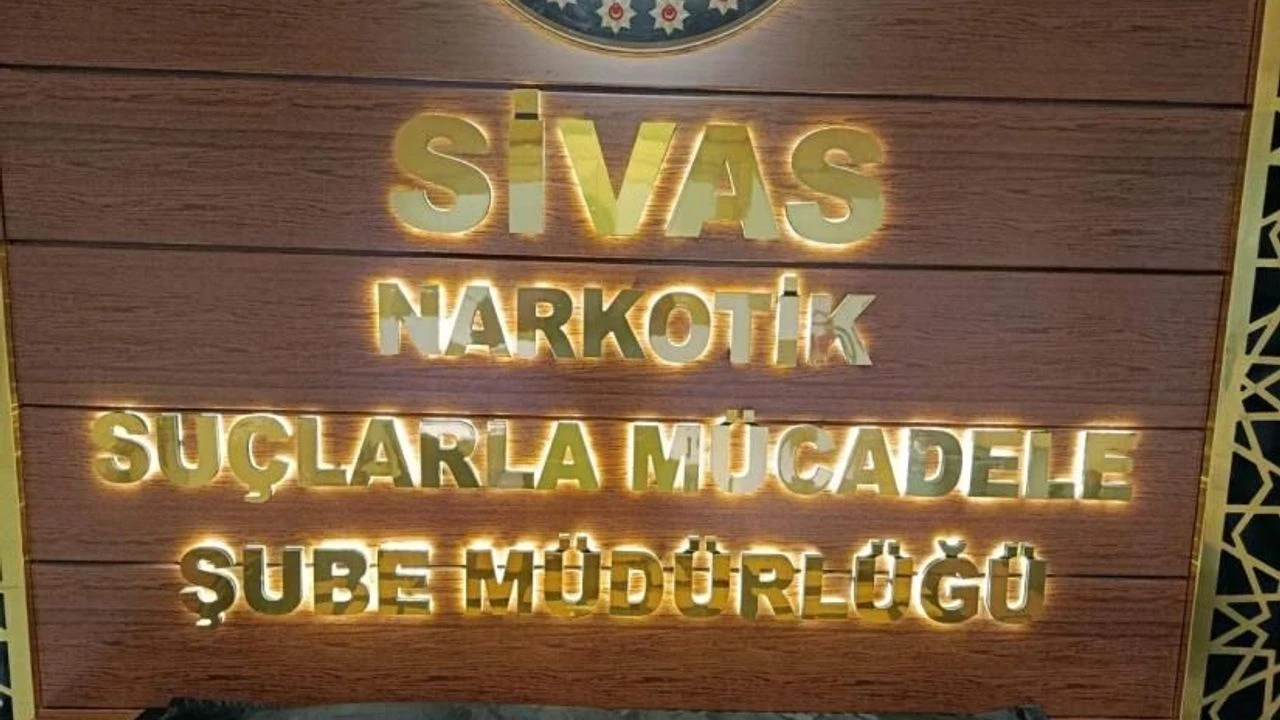 Sivas'ta narkotik operasyon