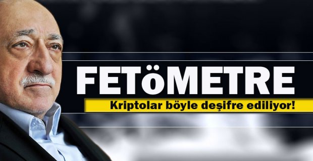  ÜNİVERSİTELERDEKİ KRİPTO FETÖ'CÜLERİN TESPİTİ İÇİN 'FETÖMETRE' ÖNERİSİ